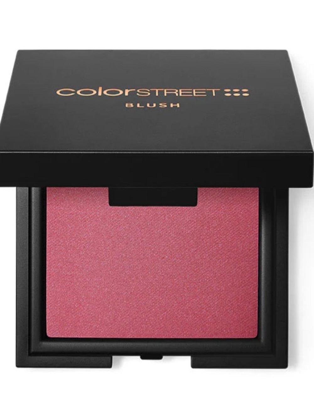 Color Street Diva Powder Blush Compact - matte, berry pink.  NIB